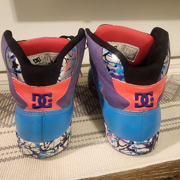DC Splatter high tops - Picture 2 of 4